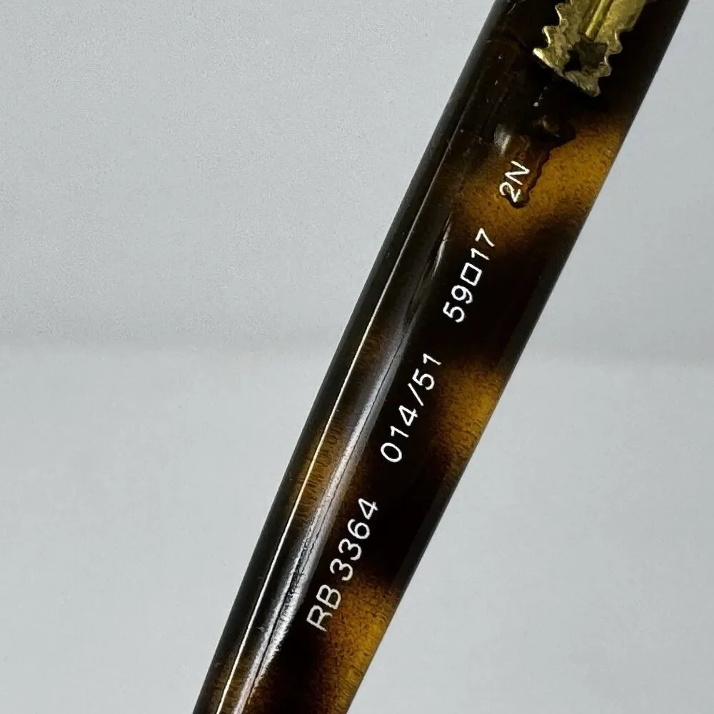 Ray-Ban RB3364 014/51 Brown Tortoise Metal Sunglass / Eyeglass Frames 59-17-135